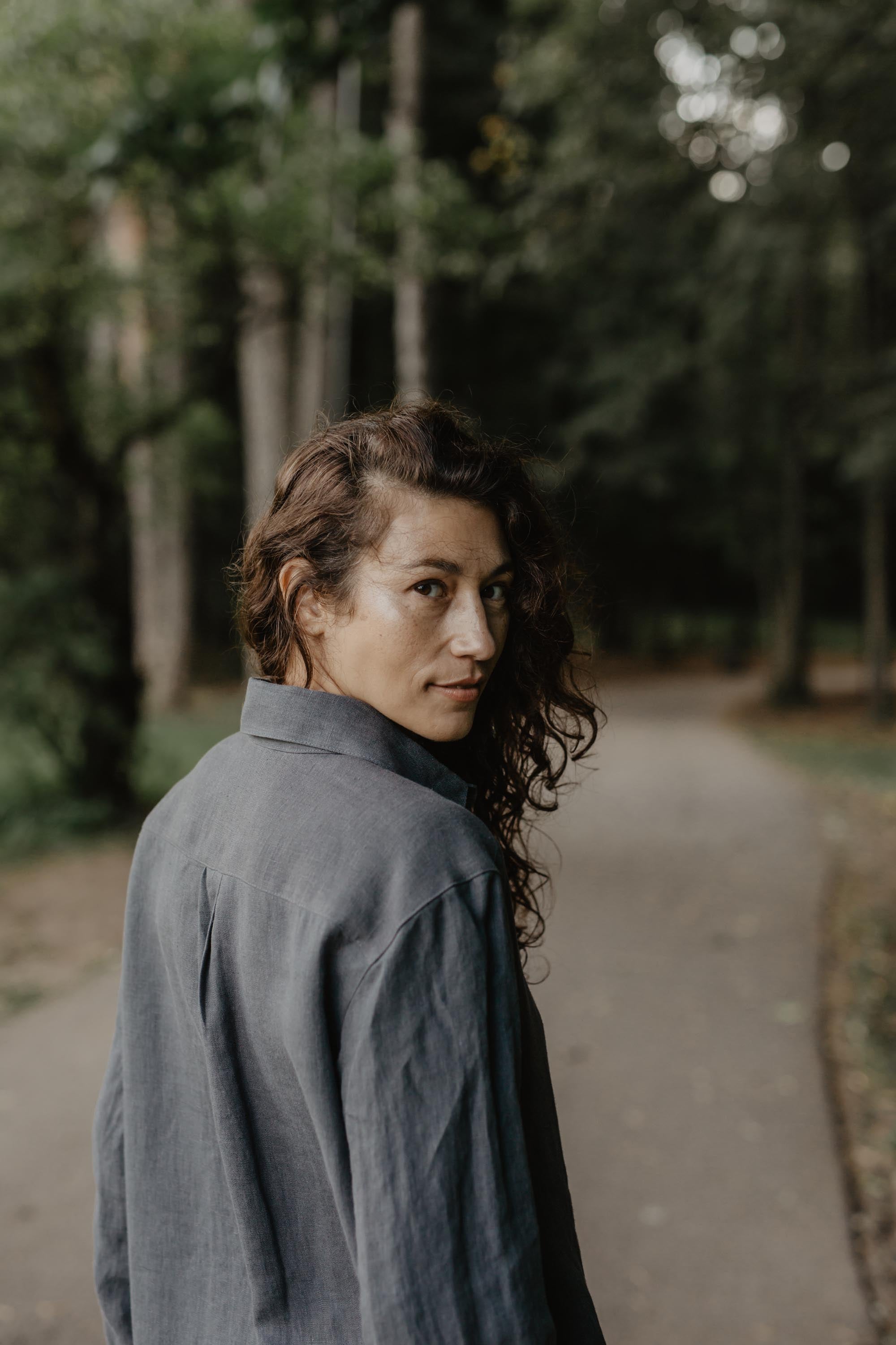 Übergroßes Leinenhemd MARRAKESH