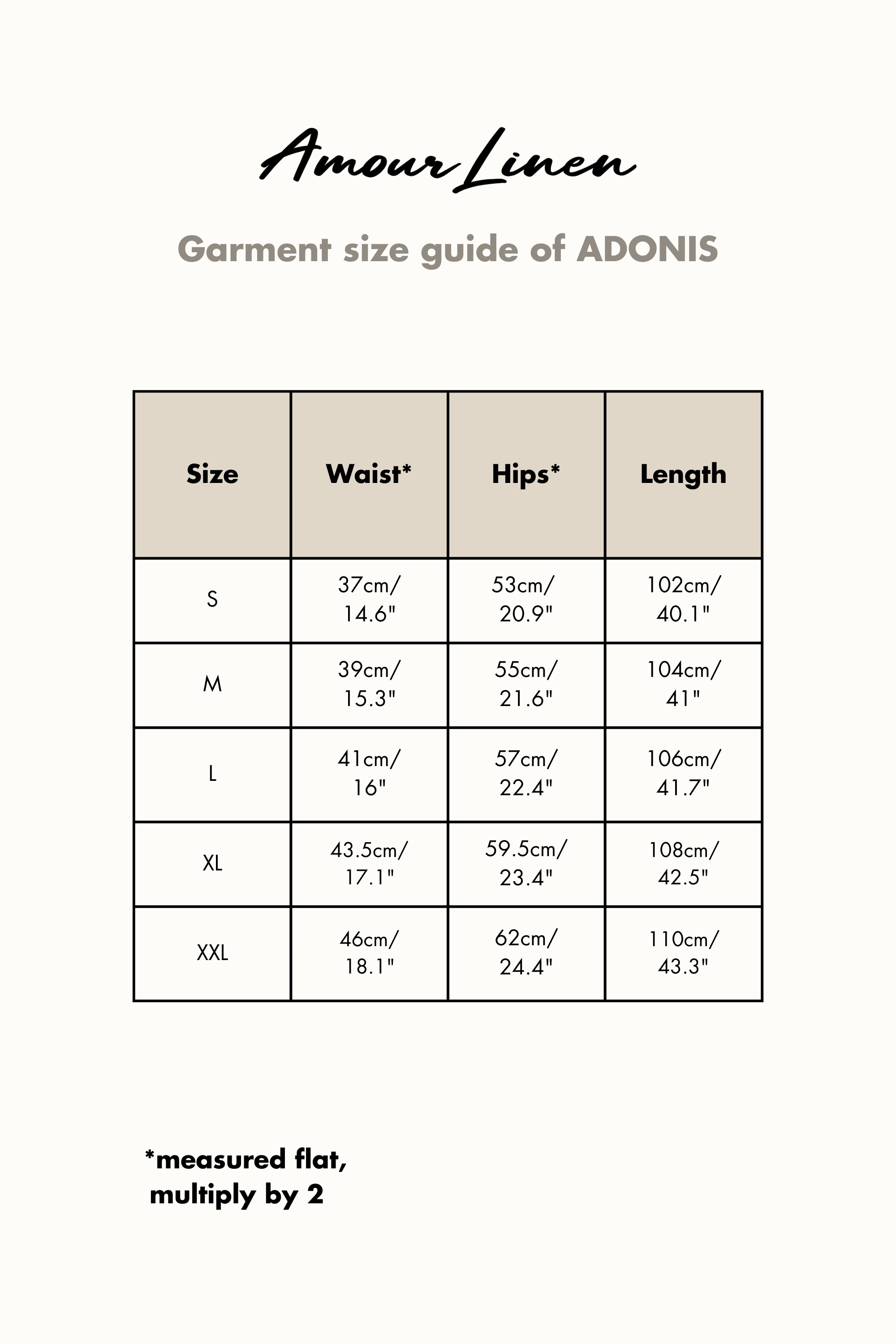 Leinenhose ADONIS - Anthrazit