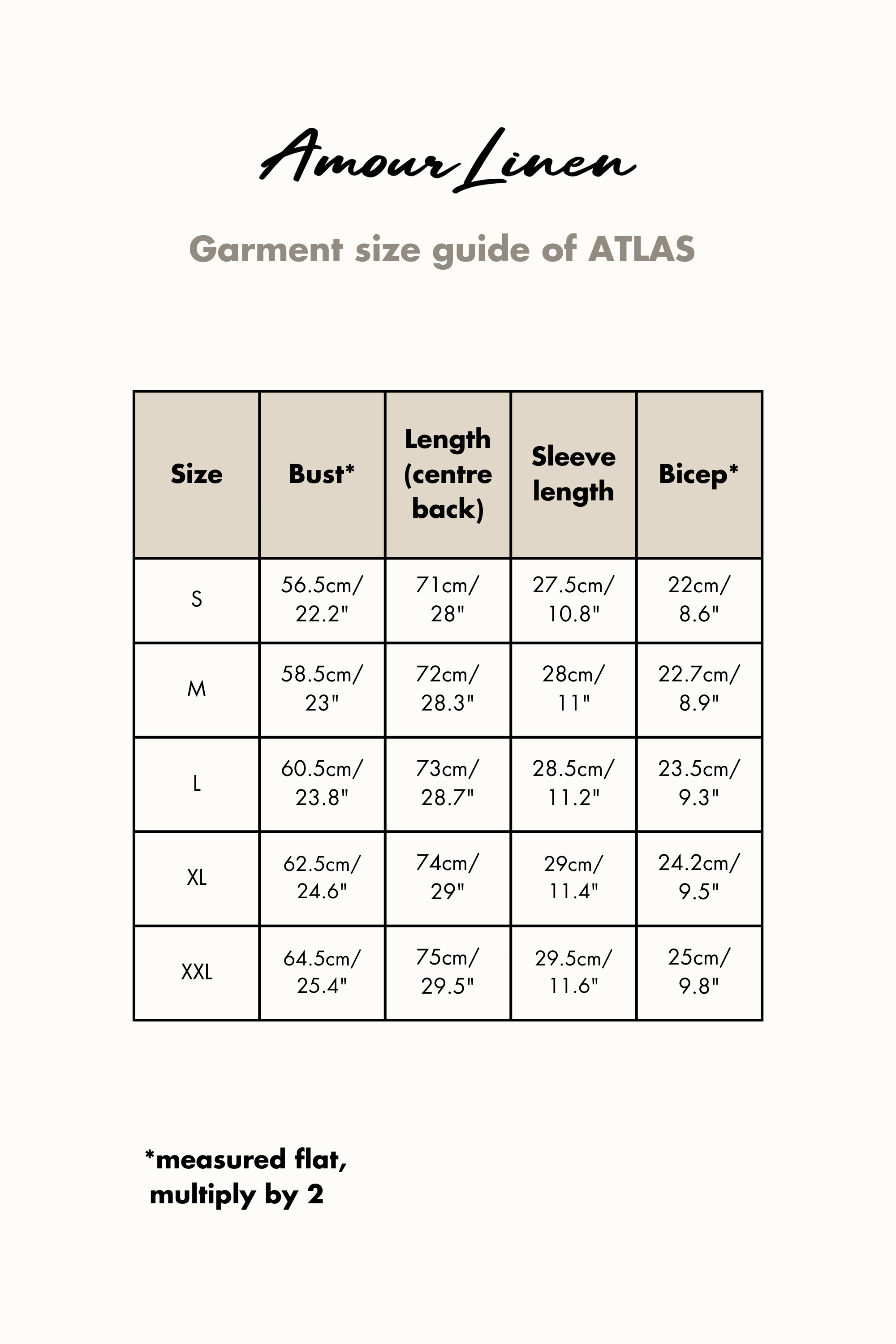Leinentop ATLAS - Weiß
