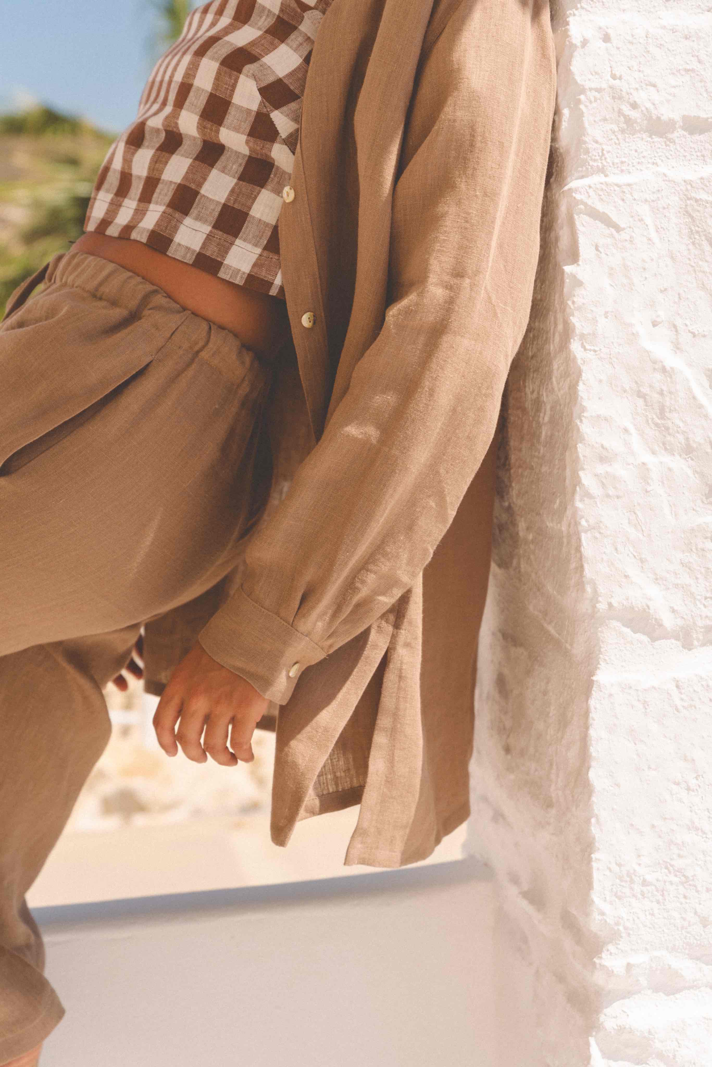 Leinenanzug-Set SAHARA