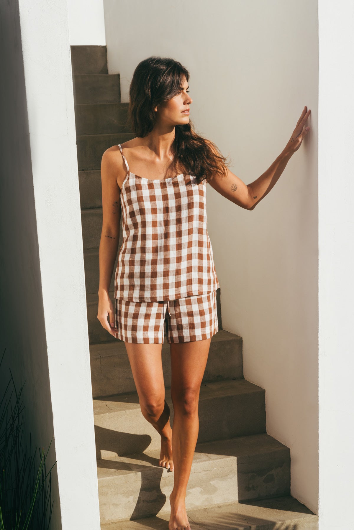 Ärmelloses Pyjama-Set NIGHT OWL