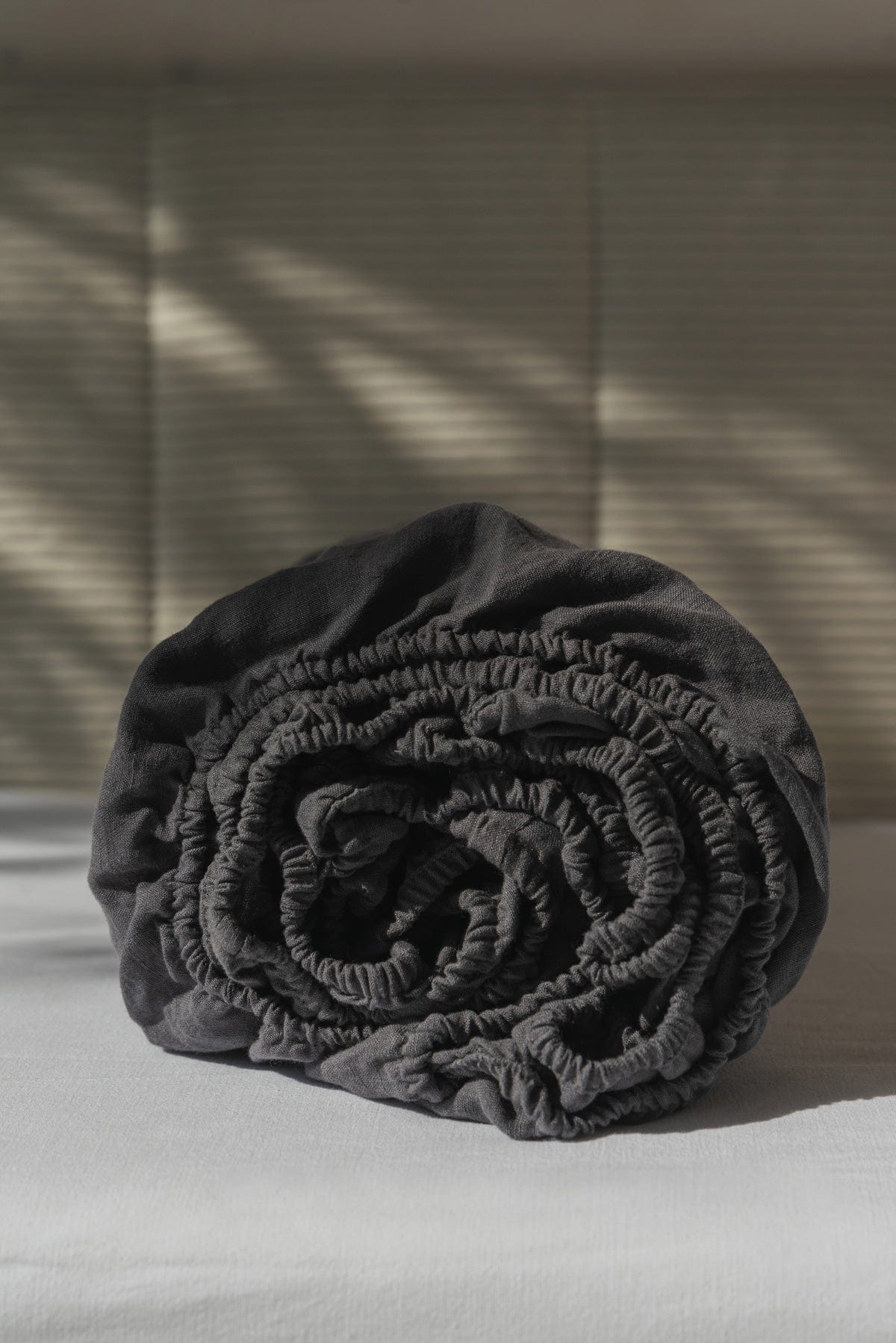 AmourLinen Leinen-Bettwäscheset Leinen-Bettwäscheset in Anthrazit Leinen-Bettwäscheset in Anthrazit