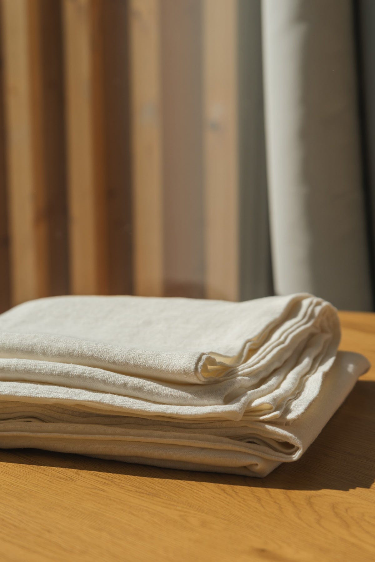 AmourLinen Leinen-Bettwäscheset Leinen-Bettwäscheset in Weiß Leinen-Bettwäscheset in Weiß