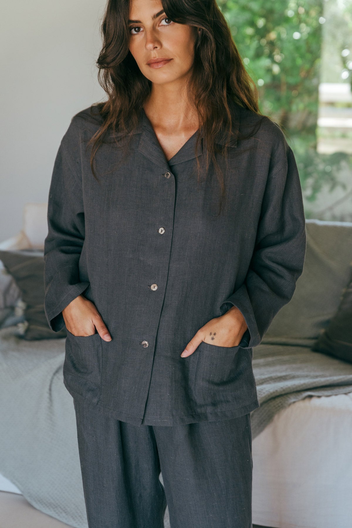 Langärmeliges Pyjama-Set SNOOZE