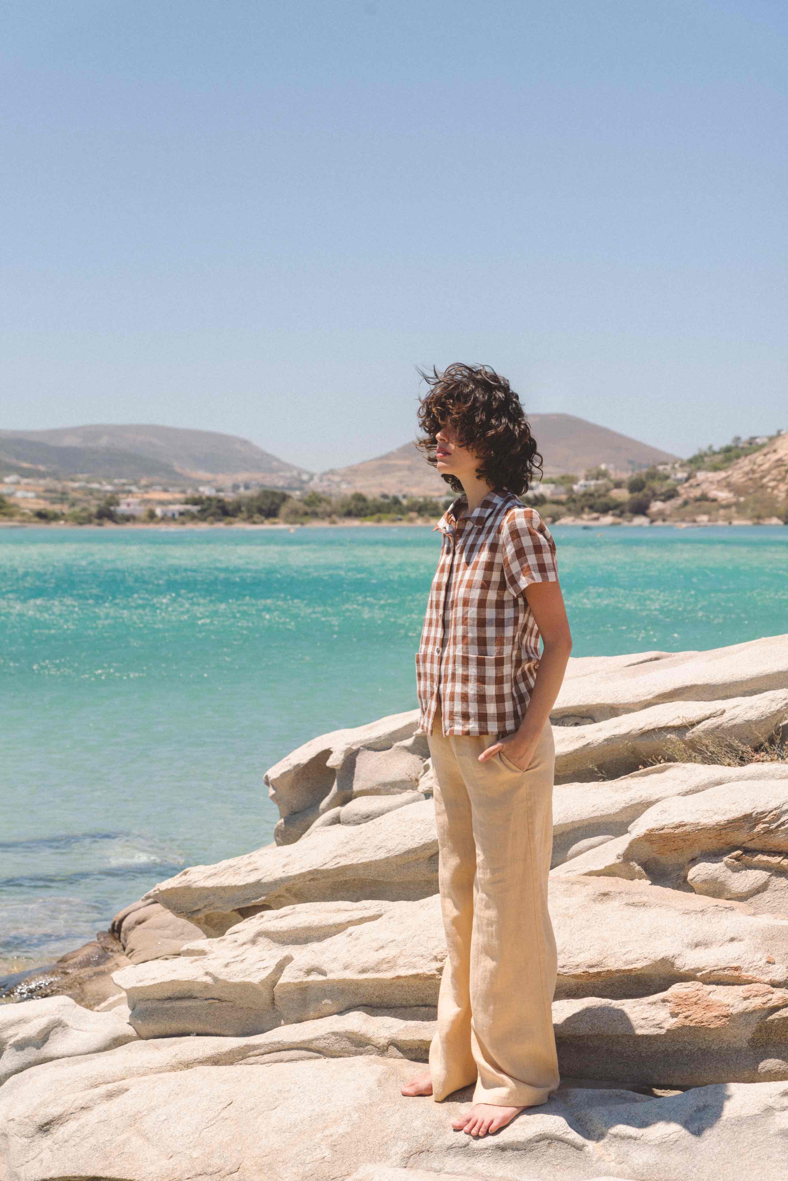 Superlange Leinenhose OULU