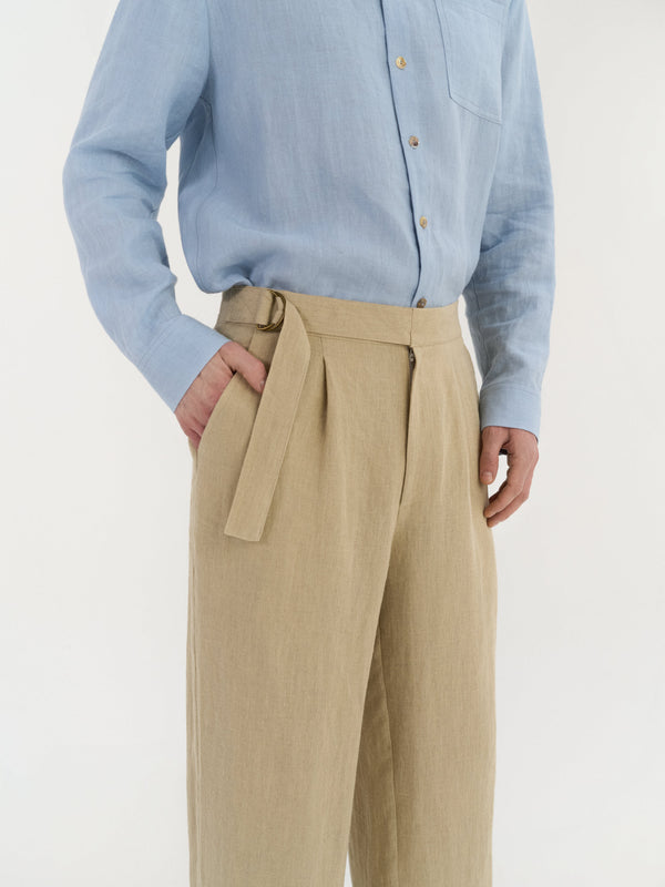 Enzo Plissierte Hose