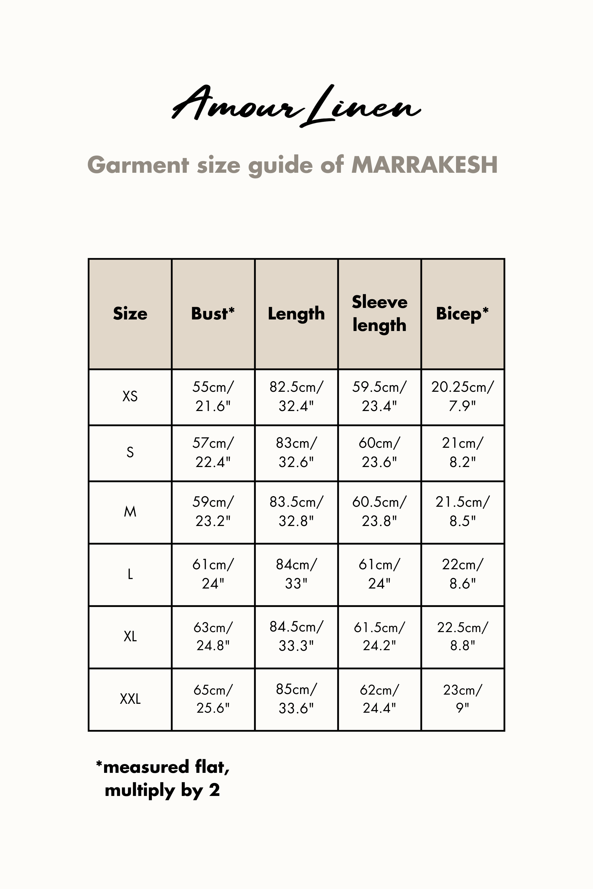 Übergroßes Leinenhemd MARRAKESH