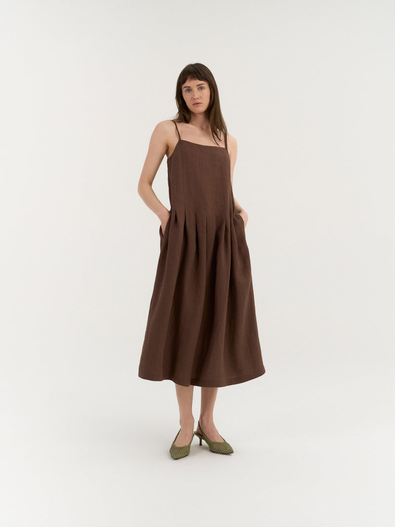 Sarah Plissiertes Kleid