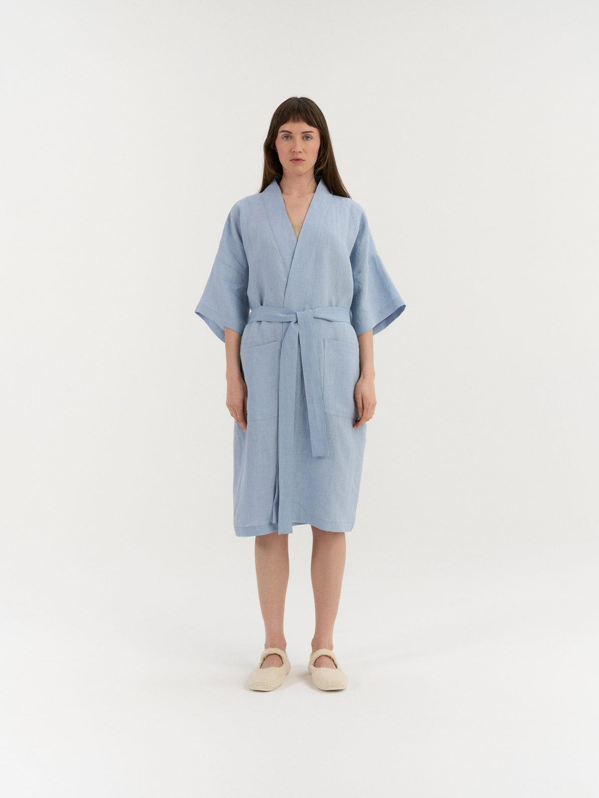 Leinen-Bademantel | AmourLinen