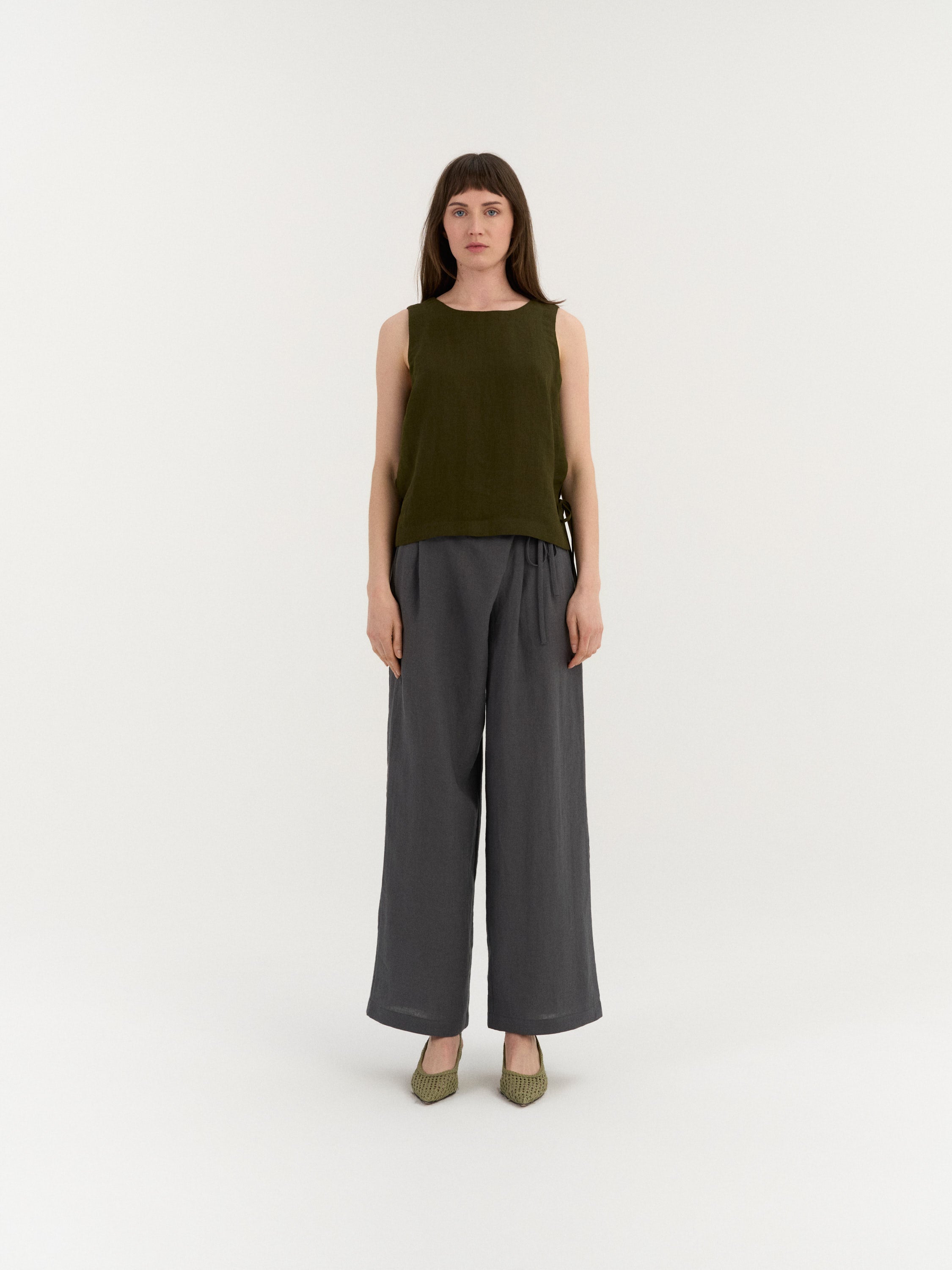 Top Rosie mit Bindebändern