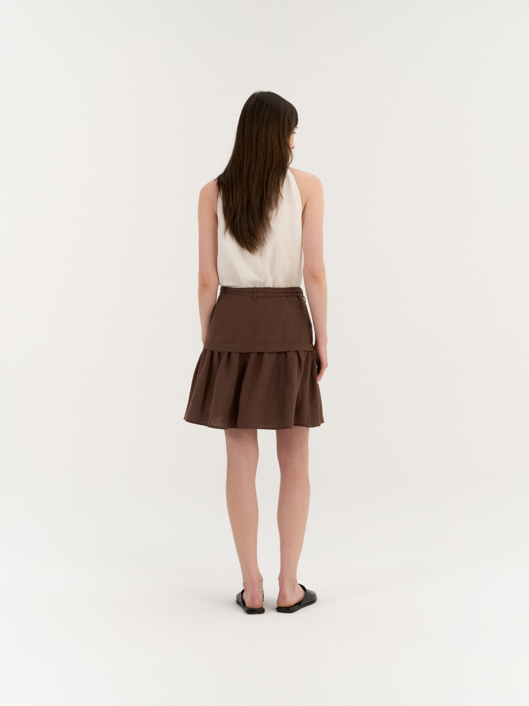 Ravena Gathered Skirt
