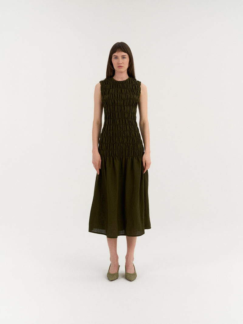 Valencia Gesmocktes Kleid