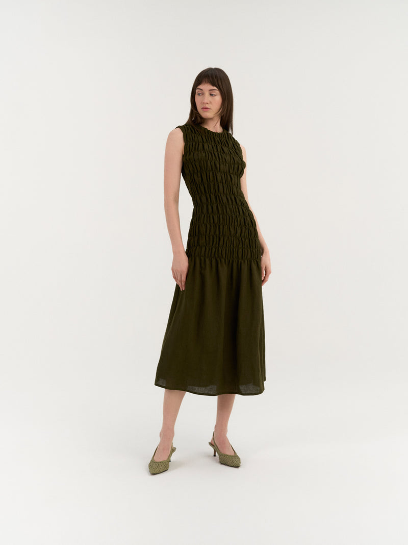Valencia Gesmocktes Kleid