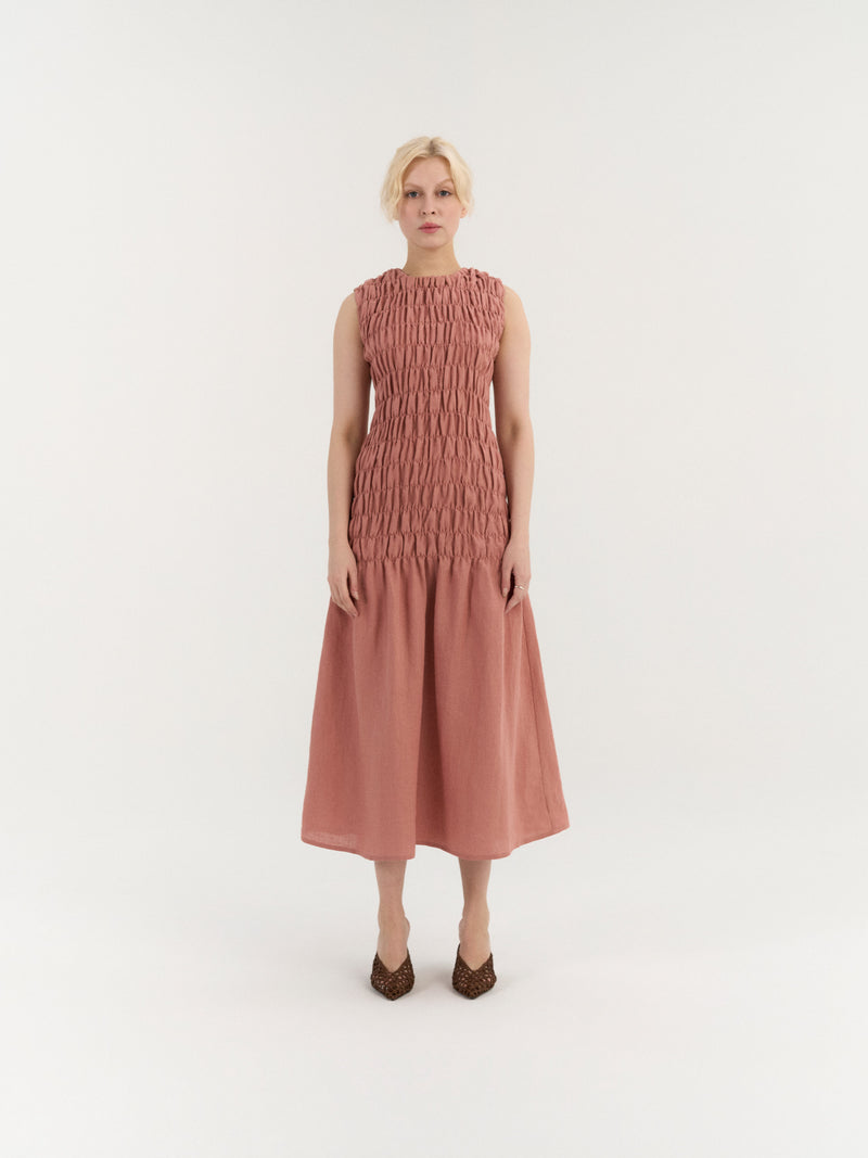 Valencia Gesmocktes Kleid