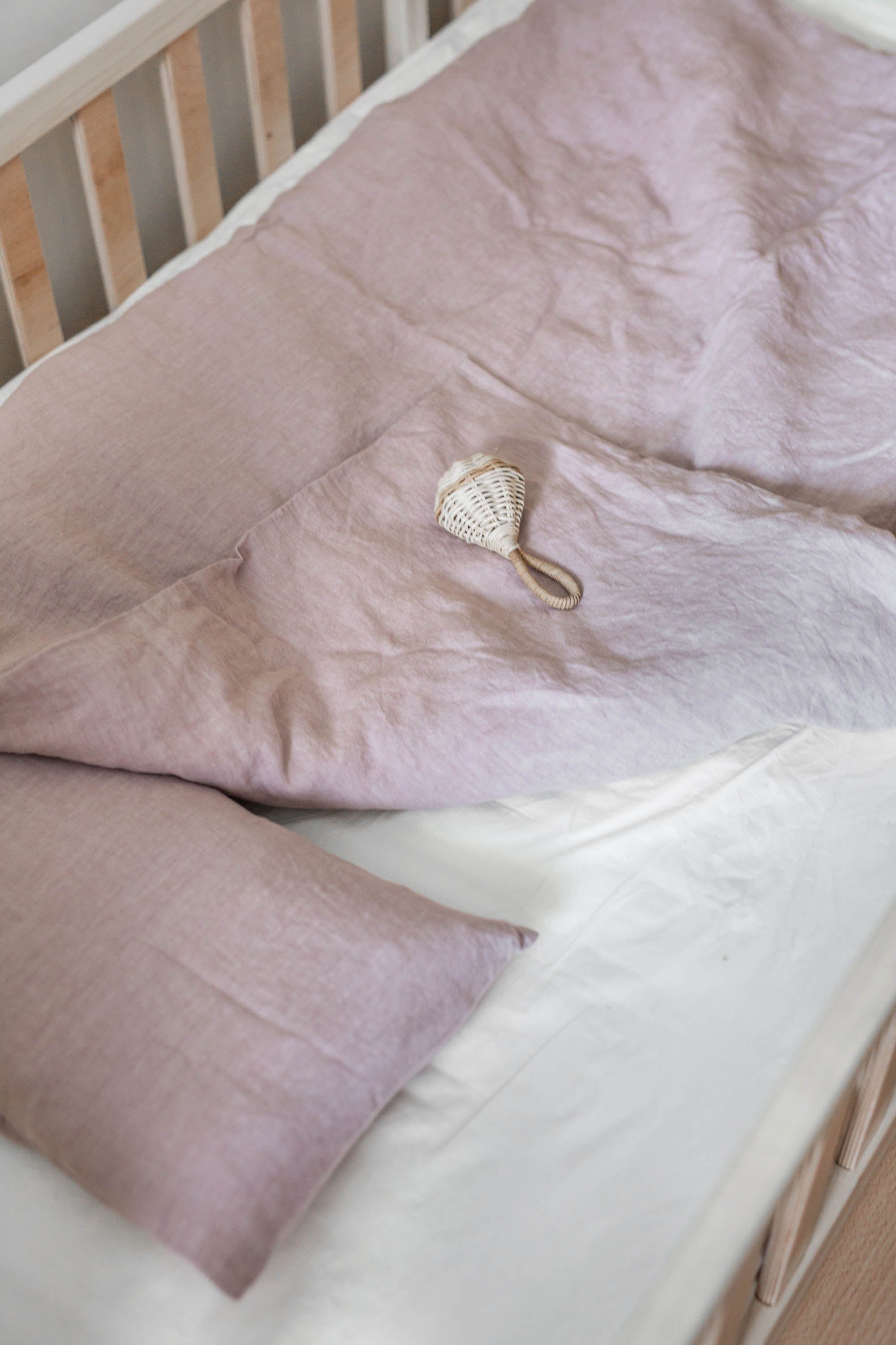 AmourLinen Leinen-Babybettwäsche Leinen-Babybettwäsche Leinen-Babybettwäsche | AmourLinen