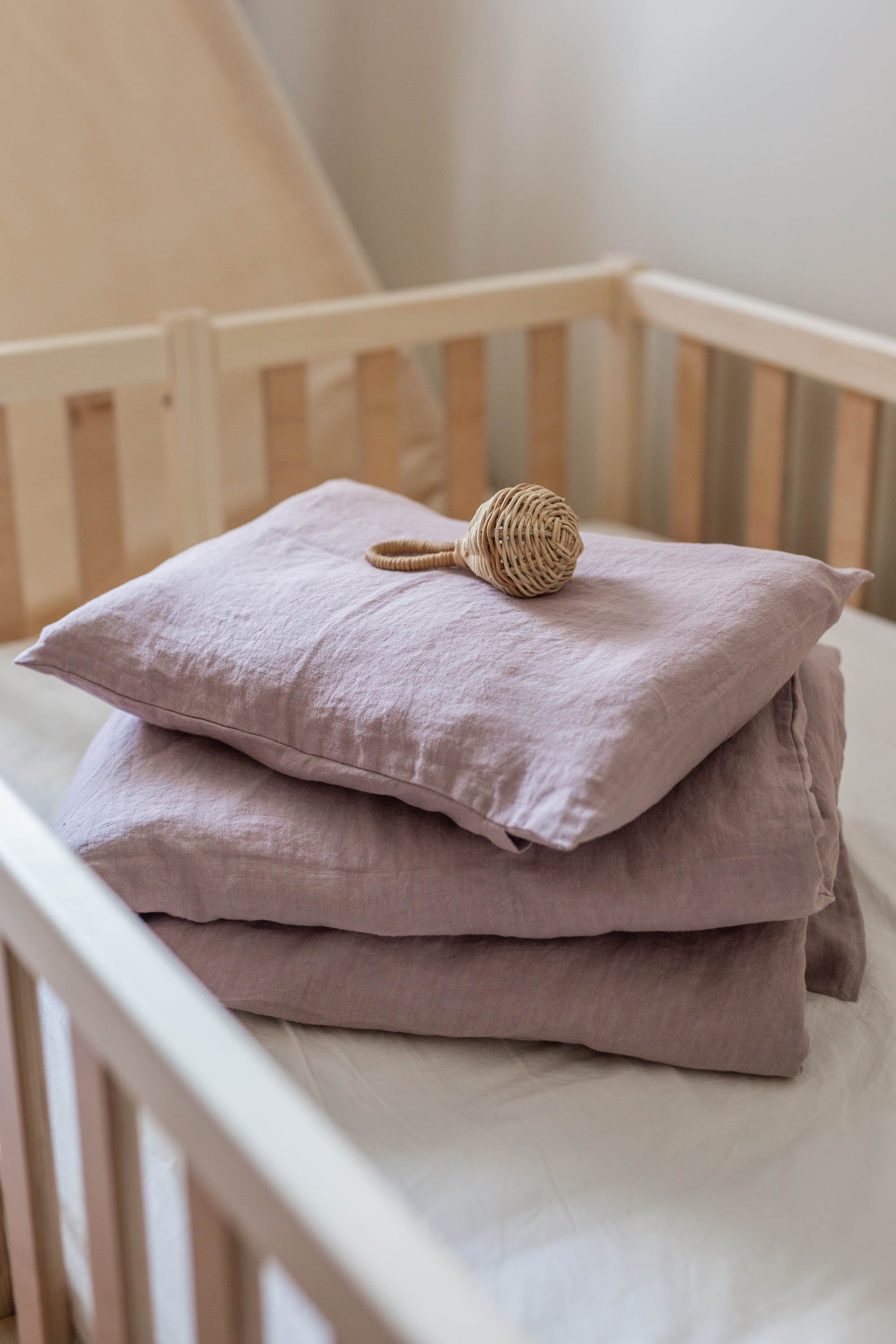 AmourLinen Leinen-Babybettwäsche Leinen-Babybettwäsche Leinen-Babybettwäsche | AmourLinen