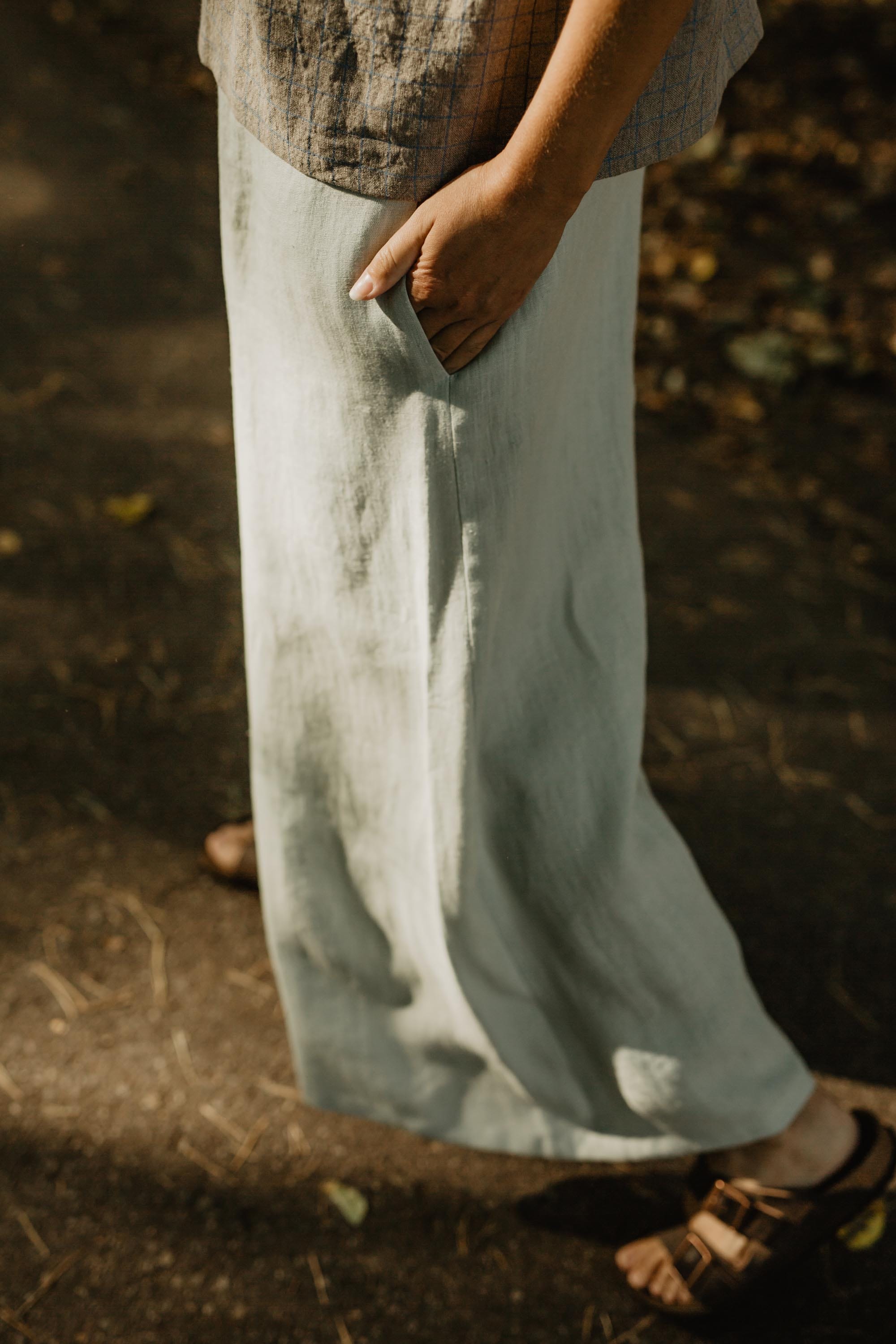 AmourLinen Leinenhose Weite Leinenhose ISABELLA ISABELLA Weite Leinenhose | AmourLinen | Leinenkleidung