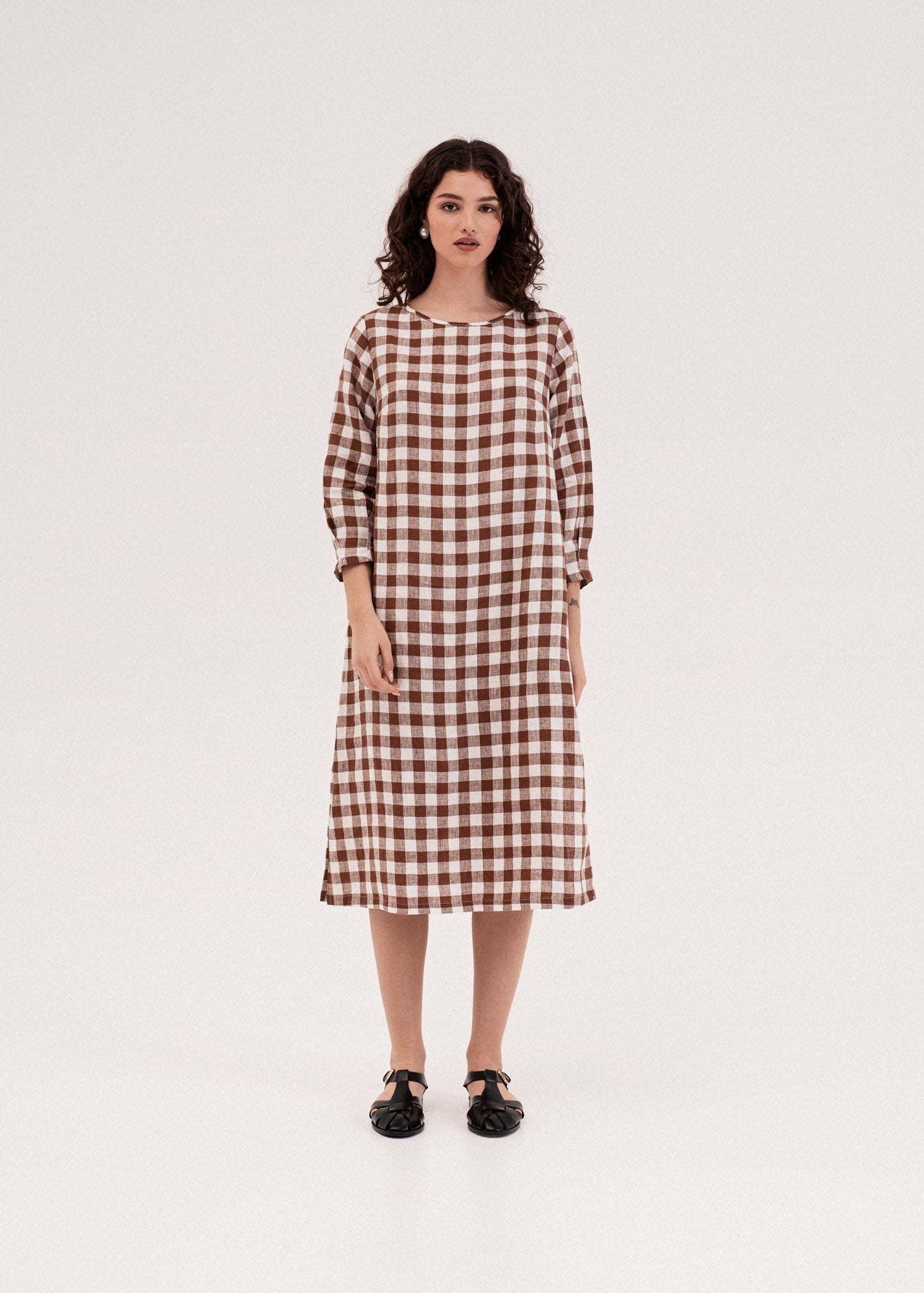 AmourLinen Linen dress Amalia long-length linen dress Amalia long-length linen dress