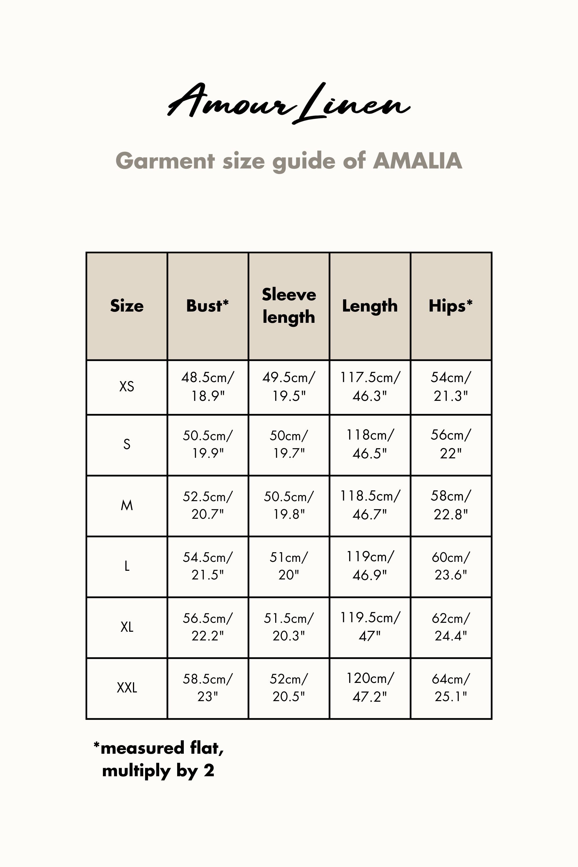 Langes Leinenkleid AMALIA - Rosenbraun