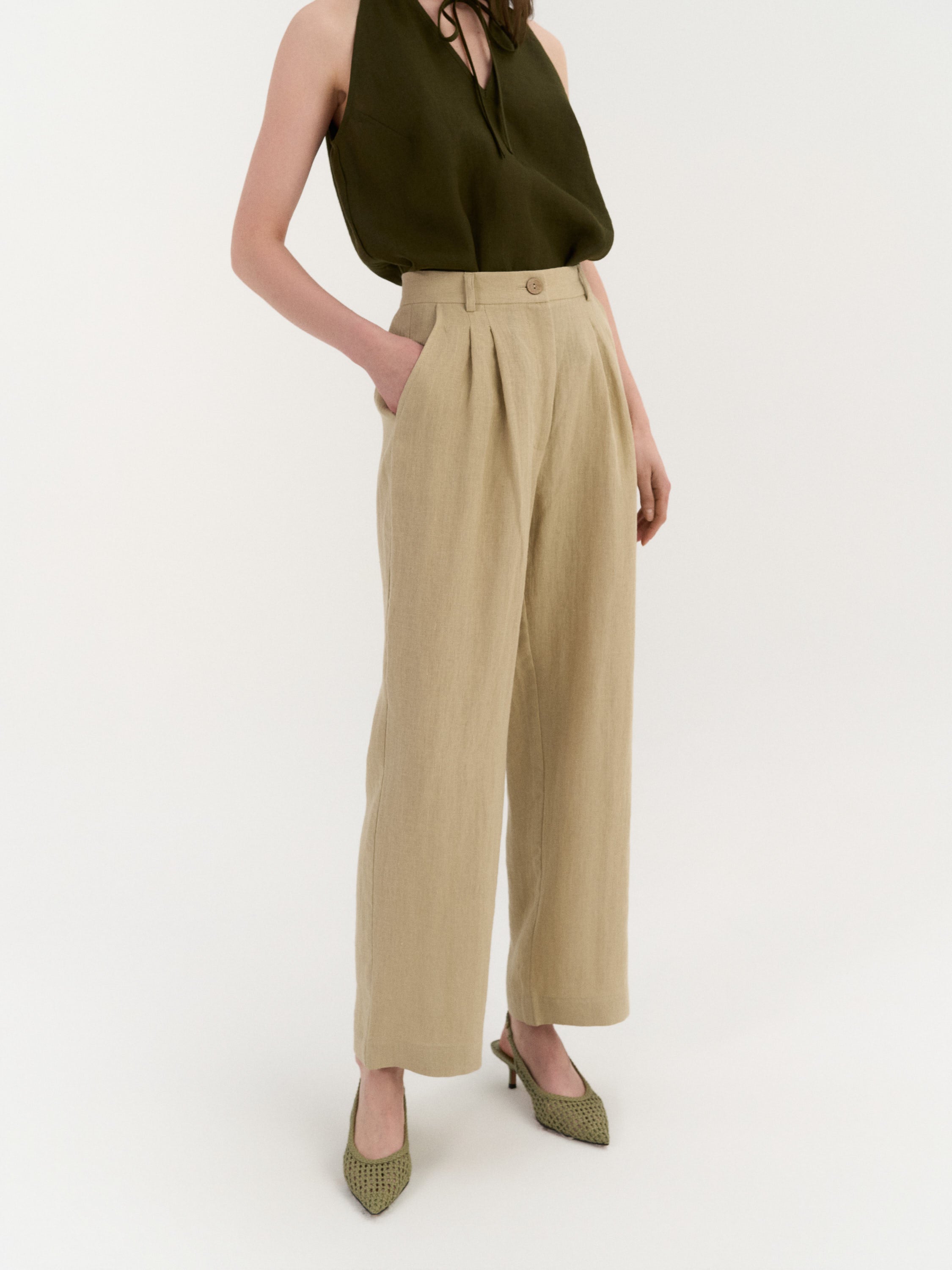 Vera Classic Straight Pants