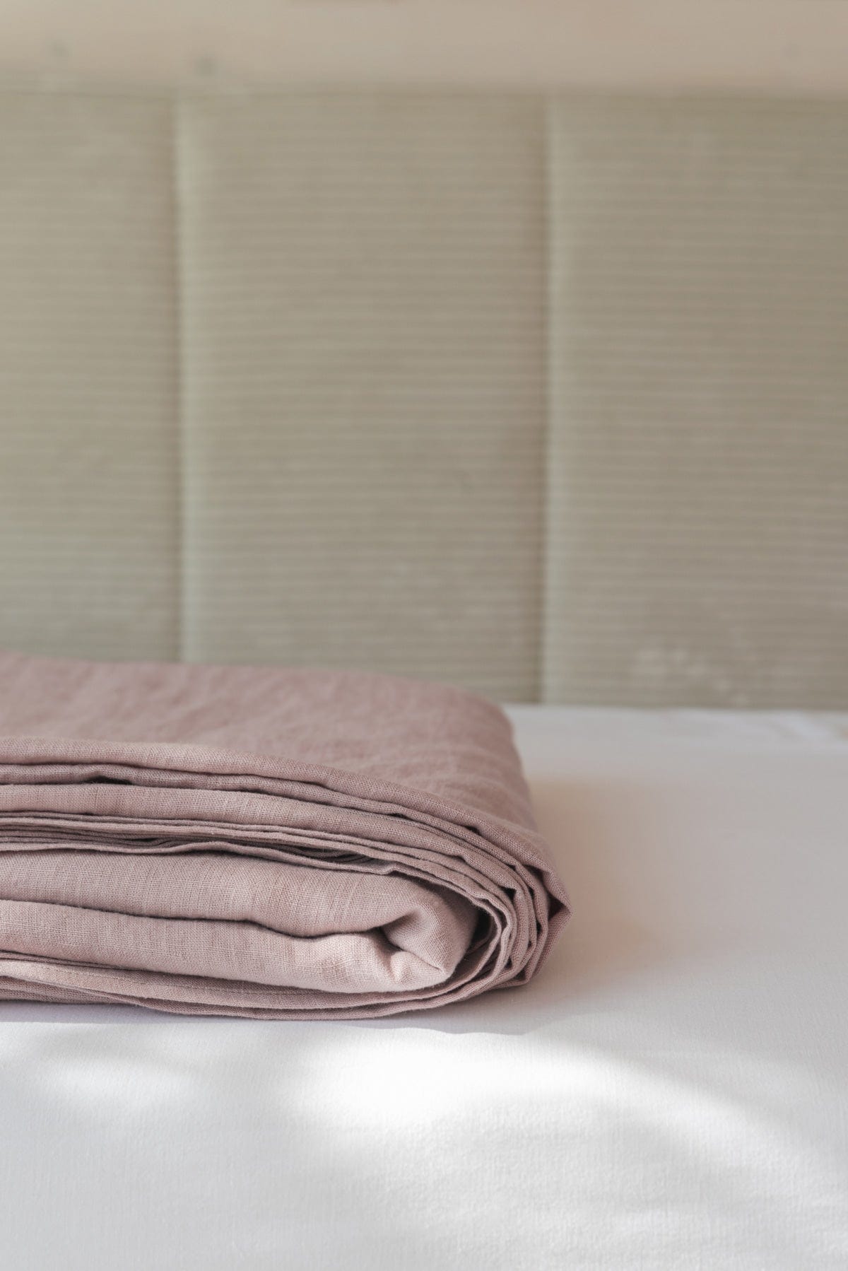 AmourLinen Leinen-Bettwäscheset Leinen-Bettwäscheset in Altrosa Leinen-Bettwäscheset in Altrosa