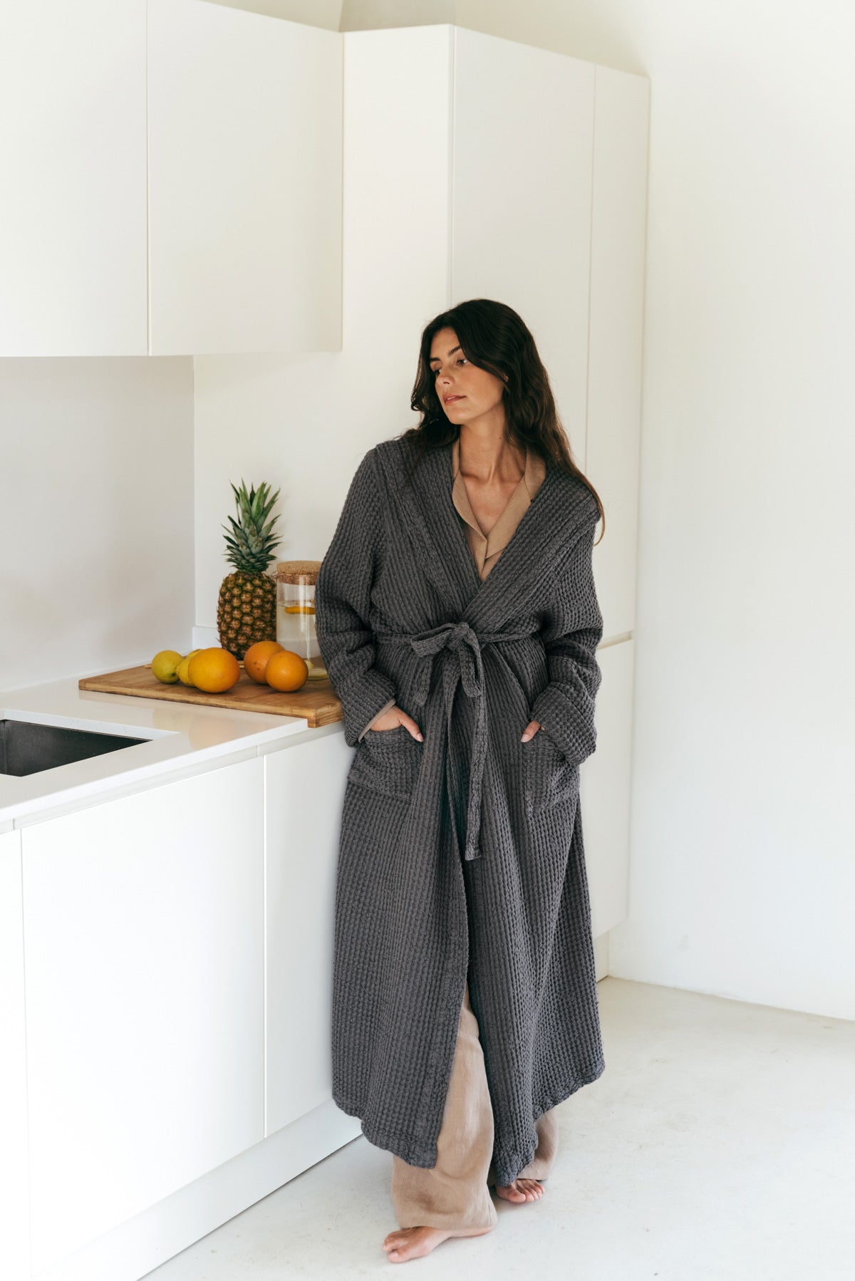 Leinen-Bademantel | AmourLinen