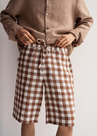 Mocha Gingham