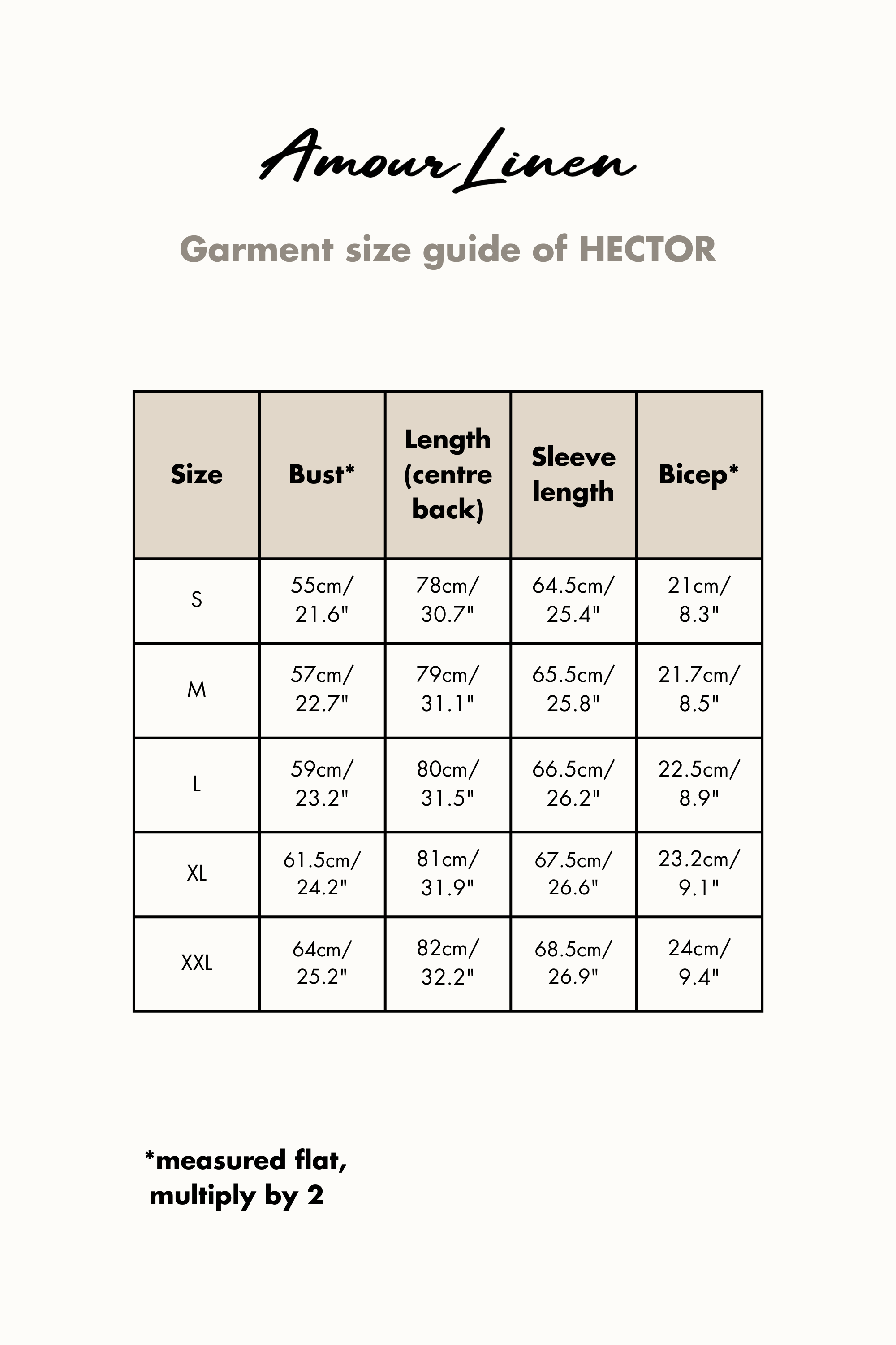 Klassisches Leinenhemd HECTOR - Staubrose