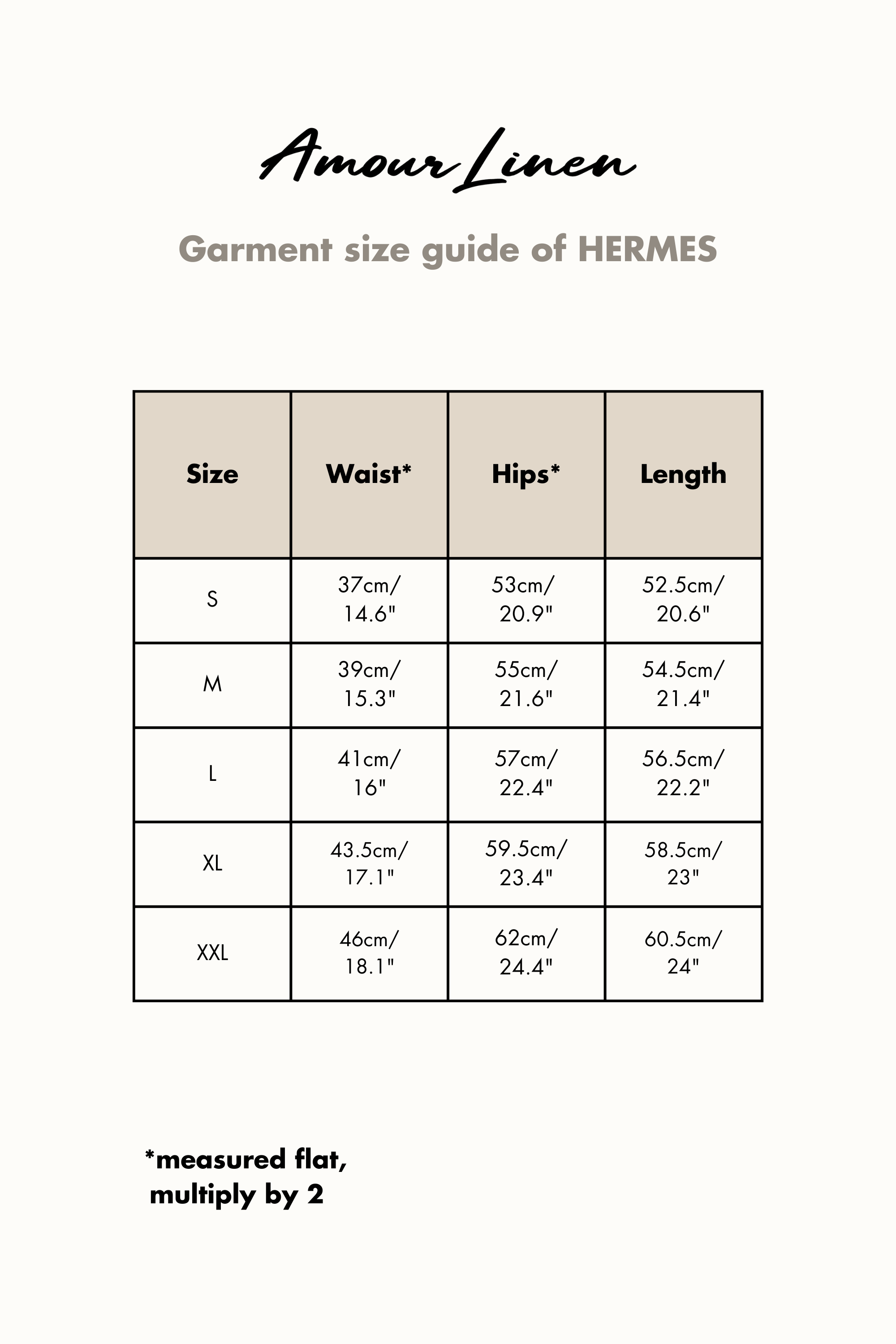 Klassische Leinenshorts HERMES - Terrakotta