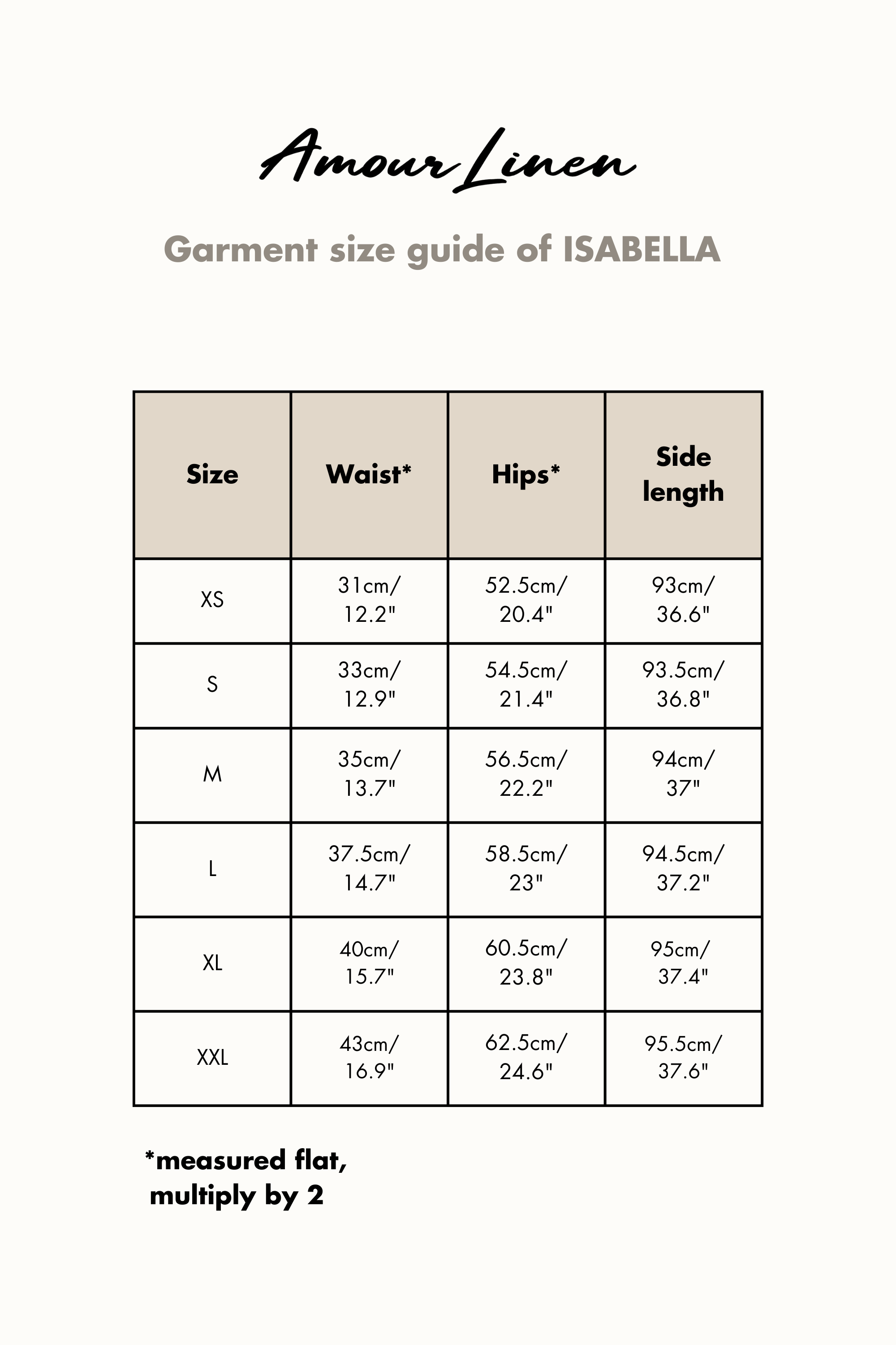 AmourLinen Leinenhose Weite Leinenhose ISABELLA ISABELLA Weite Leinenhose | AmourLinen | Leinenkleidung