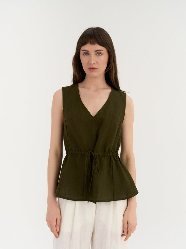 Odette Drawstring Top