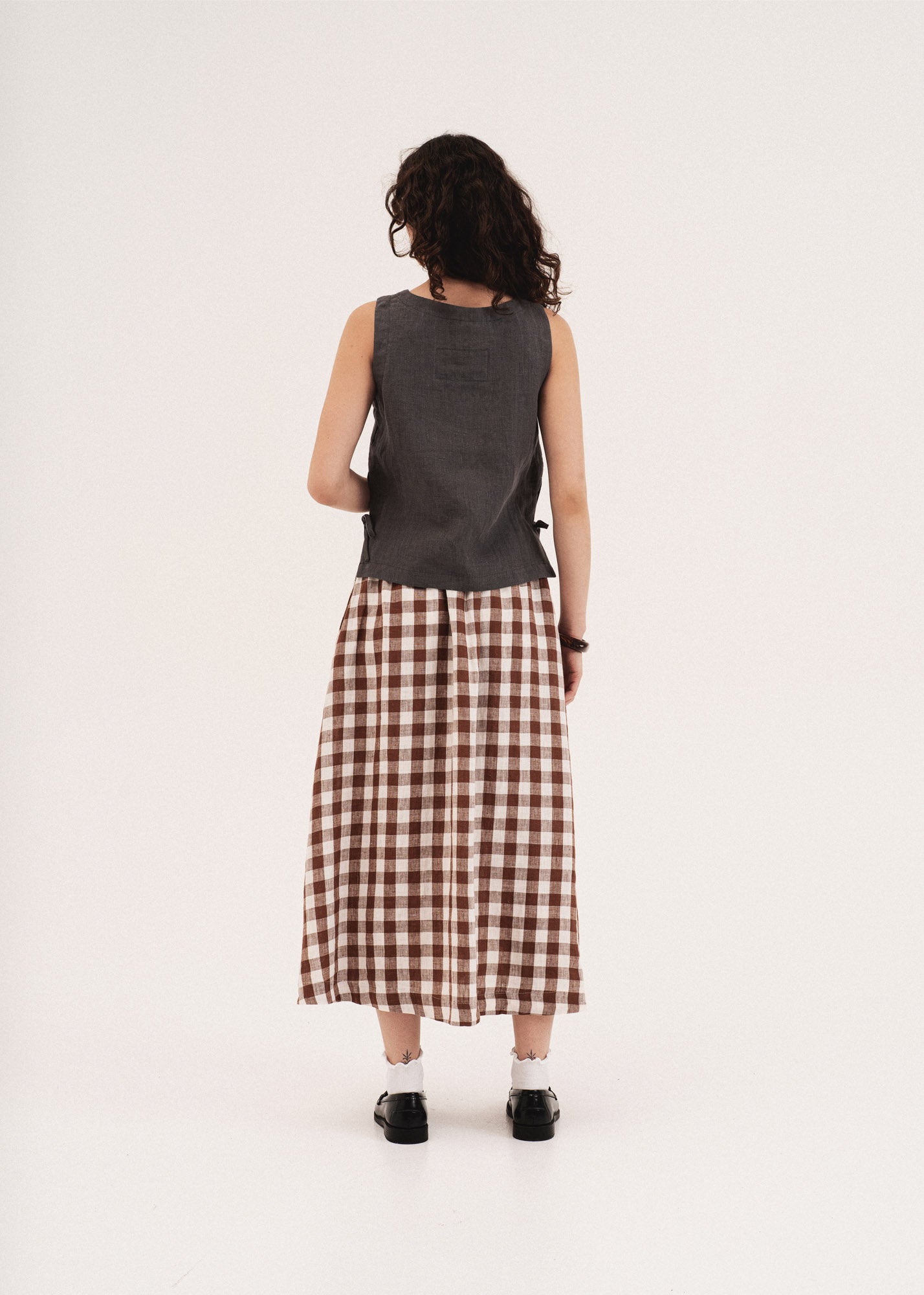 AmourLinen Linen dress Mona long linen skirt Mona long linen skirt
