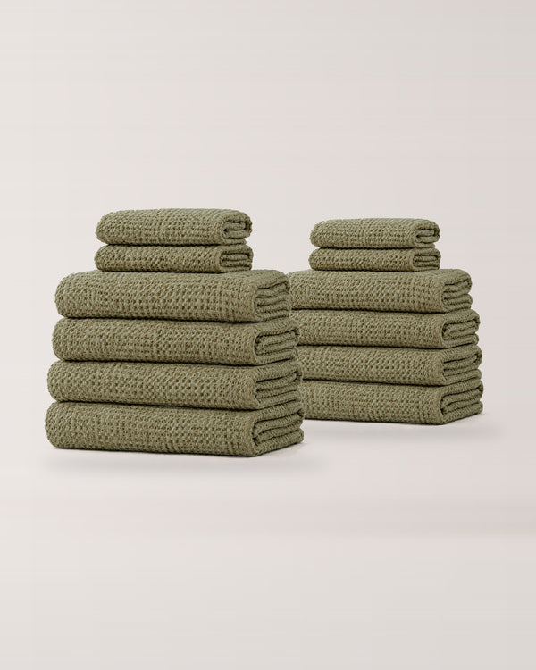 Waffle Towel Luxe Pack